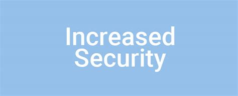 Increased Security For Retailers