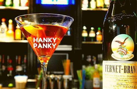 Check spelling or type a new query. Hanky Panky Cocktail Recipe - Wicki Wacki Woo