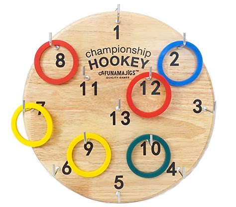 Championship Hookey Famous Hookey Ring Toss Game For Kids Teens