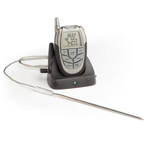 Cuisinart Wireless Meat Thermometer 6 Meat Settings Includes Timer