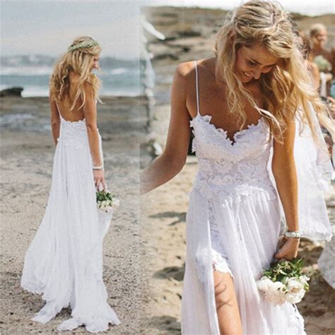 Https://tommynaija.com/wedding/beach Wedding Bohemian Wedding Dress