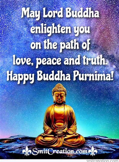 Buddha purnima celebrates the birth of the buddha and is celebrated across india, nepal, and other parts of asia and the world. Buddha Purnima Wishes Message - SmitCreation.com