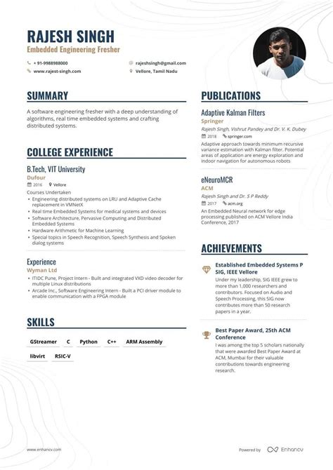 Resume format samples >> creative and service industry. The best 2020 fresher resume formats and samples