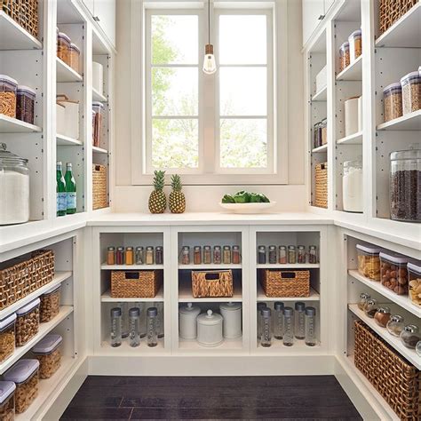 Walk Into Organized Living Pantry Remodel Pantry Design Kitchen