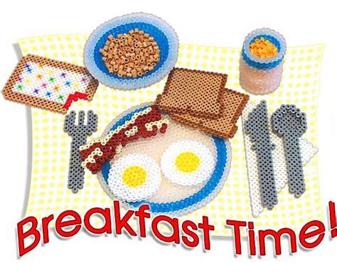 Breakfast Time Perler Bead Patterns Pinterest The Day The O