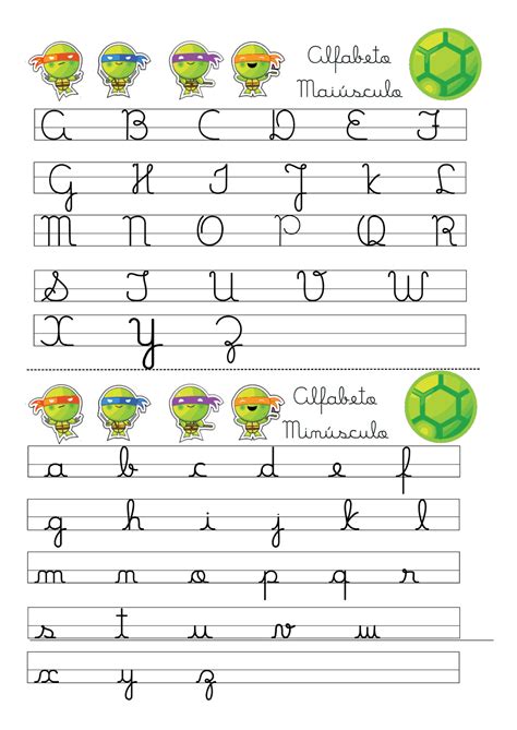 Letras Do Alfabeto Cursivo