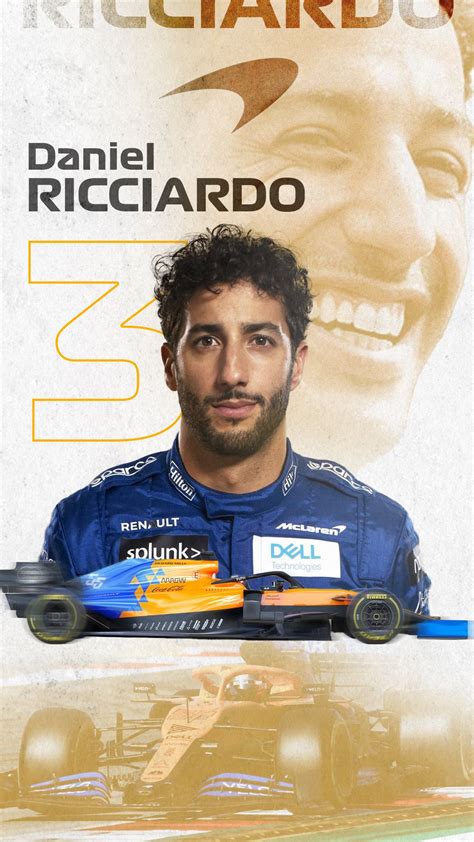 Wallpaper Do Piloto Da Formula Daniel Ricciardo Da Mclaren Ricciardo F Daniel Ricciardo