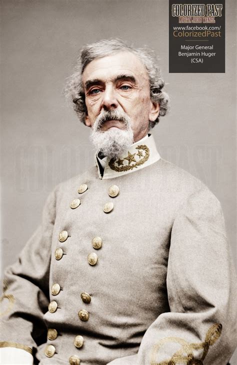 Confederate General Benjamin Huger Civil War Confederate Civil War