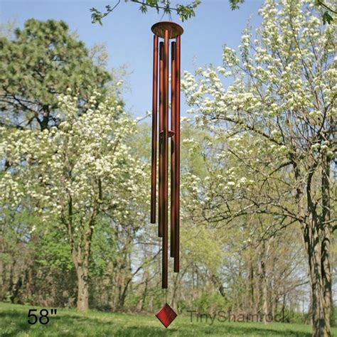 Many are manufactured in the usa! Big Wind Chimes Soothing Outdoor Garden Bells Patio Yard ...