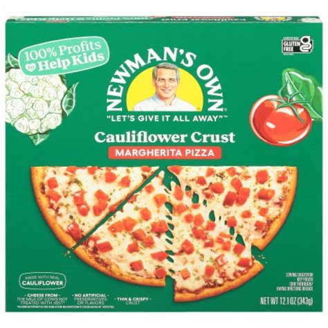 Newman S Own Thin And Crispy Cauliflower Crust Margherita Frozen Pizza