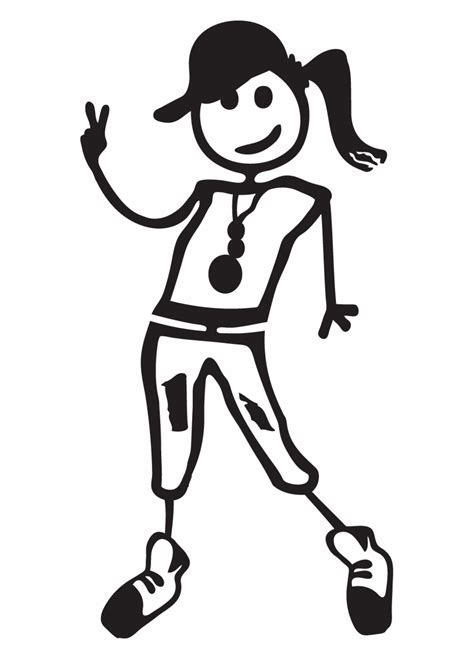 Stick Woman Drawing Free Download On Clipartmag