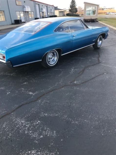 1967 Chevrolet Impala Ss Marina Blue With 427 Option Coupe With Manual