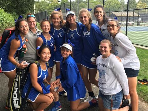 Girls Tennis No 8 Holy Angels Ramsey Take Large Schools Small