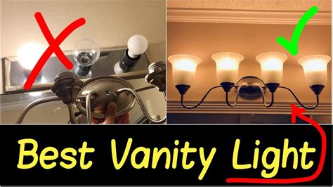 Best Bathroom Vanity Lights How To Install Bathroom Light Fixture