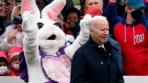 easter bunny whisks biden away as he starts discussing afghanistan video fox news