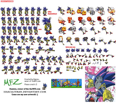 Custom Edited Sonic The Hedgehog Customs Mecha Sonic The