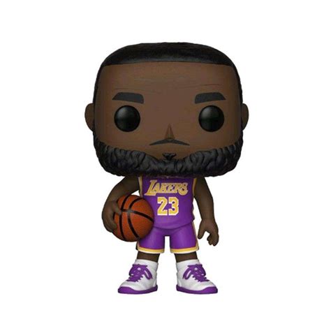 Lebron James Los Angeles Lakers Funko Nba Pop 53 Figure Purple Us