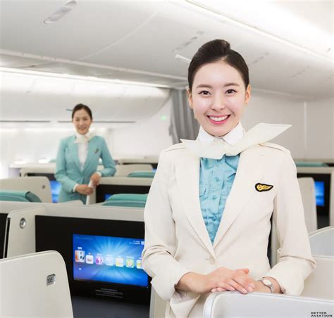 Korean Airlines Flight Attendant Uniforms