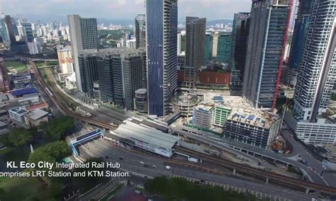 Kl eco city is a new development project in the city of kuala lumpur, malaysia. KL Eco City Site Progress Drone Video as at March 2017 ...