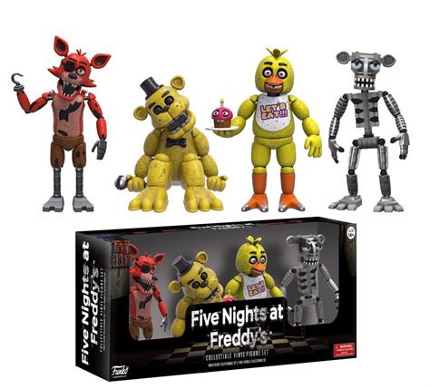 Fnaf Five Nights At Freddy S Funko 4 Figuras 1 Set Pack 69500 En Mercado Libre