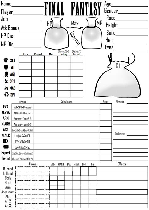 Tabletop Rpg Tabletop Games Rpg Character Sheet Playing Character