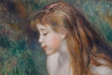 Piere Auguste Renoir Young Girl Bathing Picture Of The Metropolitan