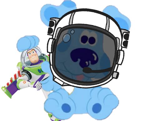 Baby Space Blue With Buzz Lightyear Action Figure By Collegeman1998 On