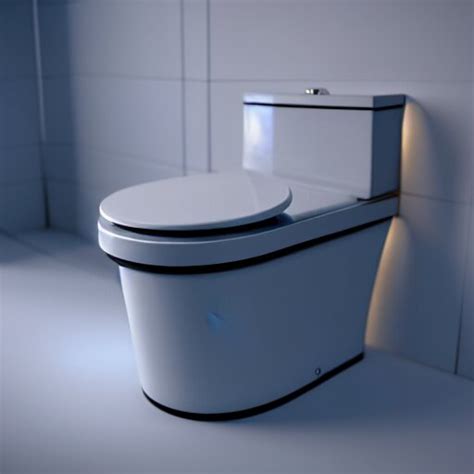 Lexica Futuristic Abstract Toilet Cinematic Lighting Hyper