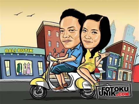 27+ Gambar Kartun Muslimah Naik Vespa di 2020 | Kartun ...