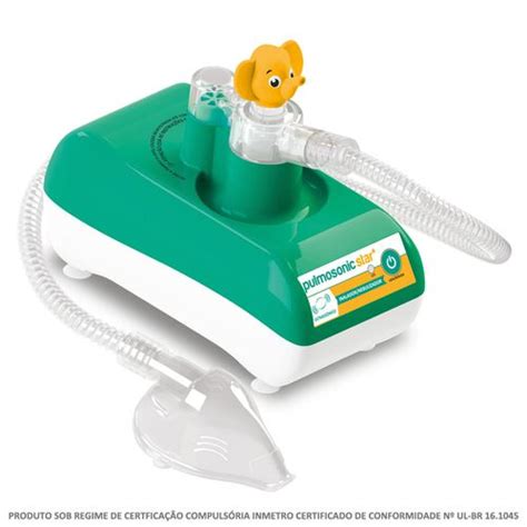 Receba seu kit de autocoleta em casa com conforto e agilidade. Aparelho Inalador Pulmosonic Star - Drogaria Sao Paulo