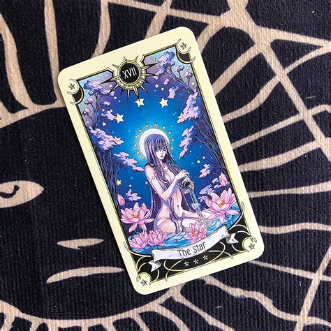 Mystical Manga Tarot Cards Tarot 78 Card Deck Beginner Etsy