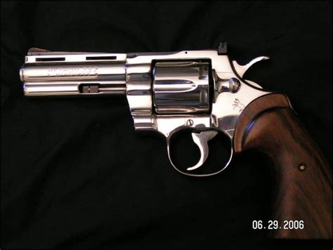 Colt Python 4 Inch Ultimate Bright Stainless Steel 357 For Sale At