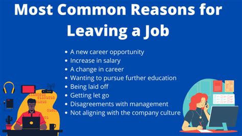 Top Reasons For Leaving A Job Professional Leadership Institute