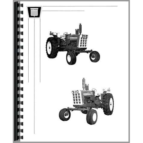 Oliver 1855 Tractor Operators Manual