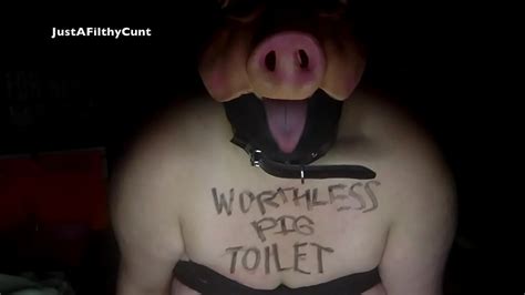 Justafilthycunt Fuckpig Porn Pig Dildo Sucking Whore Degrading Skype