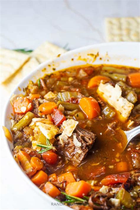 Place the chicken on the. Pot Roast Soup in the Ninja Foodi (Pressure Cooker and ...