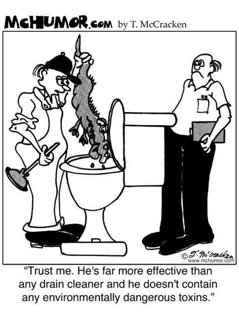 Eco Clean Plumbing Humor Funny Quotes Funny Cartoons
