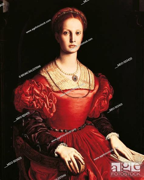 portrait of lucrezia panciatichi by angelo or agnolo allori known as bronzino 1540 1546