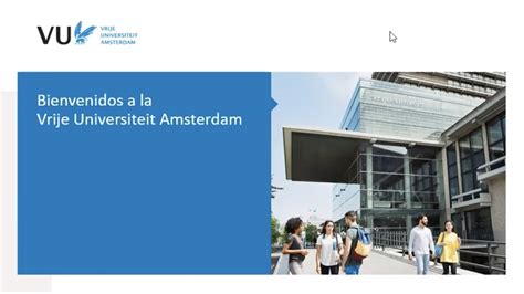 Bienvenido A Vrije Universiteit Amsterdam Youtube