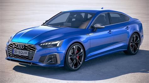 It provides more muscular styling, more power and additional standard equipment. 3D model Audi S5 Sportback 2020 | CGTrader