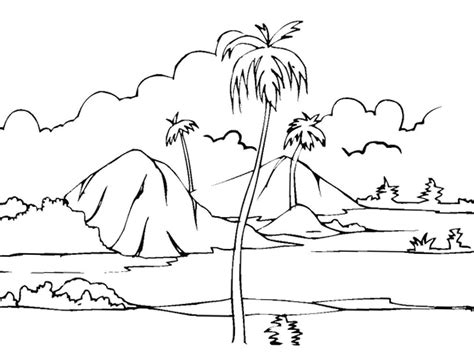 Https://wstravely.com/coloring Page/desert Landscape Desert Coloring Pages