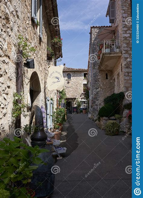 Gourdon France June 18 2021 One Of The Most Beautiful Villages In