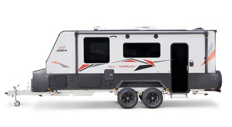 Be Seen With The Australian Jayco All Terrain Camper Trailer And Stand