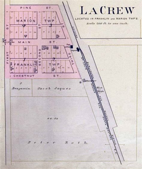 Lee County Iagenweb 1897 Plat And City Maps