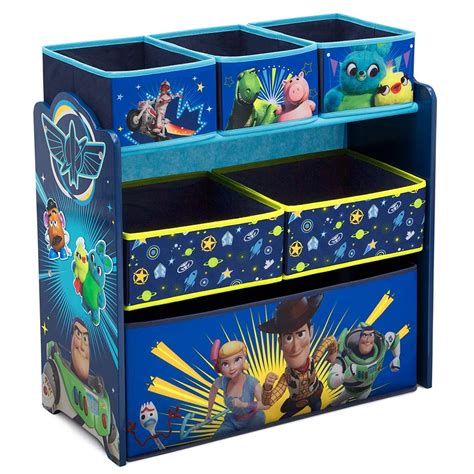 Delta Children Design And Store 6 Bin Toy Storage Organizer Disney