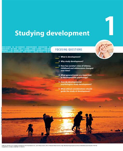 Lifespan Development 3rd Australasian Ed 1 What Is Development 2