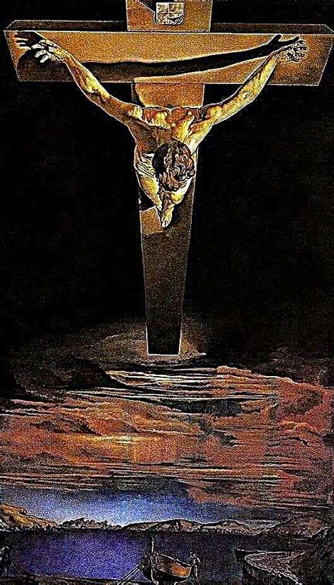 Beschreibung Des Gemäldes Von Salvador Dali Kreuzigung Christi Vom