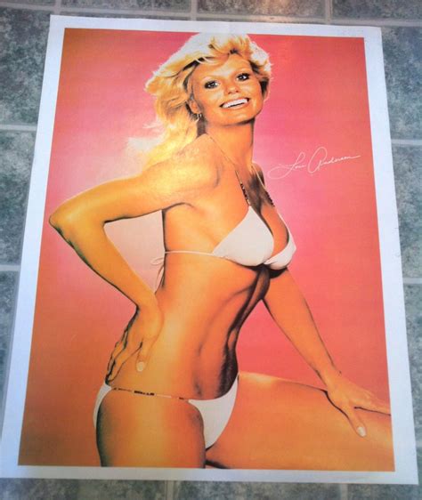 Fabulous Sexy Pin Up Loni Anderson Vintage Poster 70s Etsy