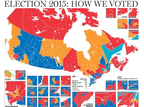 Canadian Election Results 2015 A Riding By Riding Breakdown Of The