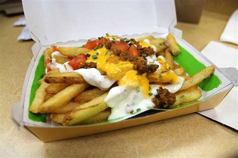 The quesarito is essentially a beef and rice burrito wrapped in a cheese quesadilla, and it comes in at 650 calories. Supreme Fries Taco Bell